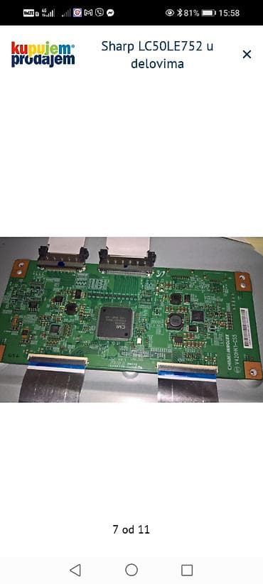 fen za kosu 5 u 1: Sharp LC50LE752 – delovi Dostupni originalni delovi sa modela: - Main — 8