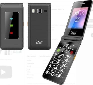 punjac za telefon: FLIP XXL MOBILNI TELEFON,Veliki displej u boji 2,8 inča, Dual SIM — 4