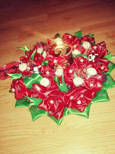 sinsay polica na tockice: Candlestick, color - Red, New — 9