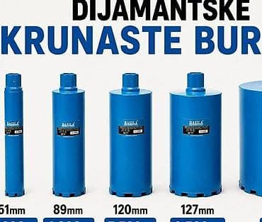 limarski alat: 05. 🔥 DIJAMANTSKE KRUNASTE BURGIJE ZA BETON 🔥 Profesionalne burgije — 3
