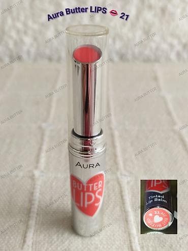 kesa za urin: AURA Butter LIPS - Balzam Za Usne 21 Aura Balzam Za Usne U Boji - 21 — 1