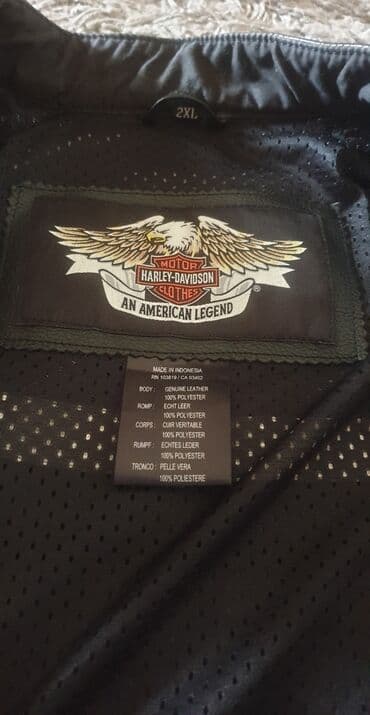 zimske jakne c a: Harley DAVIDSON original kožna jakna nova. Prirodna koža, sa — 4