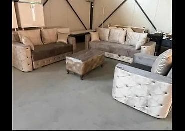 male ugaone garniture bih: Komplet tapaciranih garnitura za dnevni boravak – moderni dizajn sa — 2