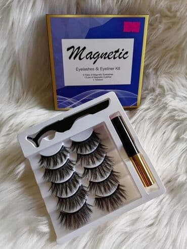 magnetni ajlajner: HIT CENA 1400 dinara 🧲Magnetne trepavice set + magnetni ajlajner Set — 6