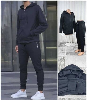 Venčanice i aksesoari: Muški trenerki komplet – više modela i boja - Dvod elni komplet — 2