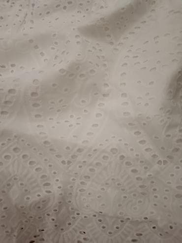 bodi steznik b: Beli ženski čipkani šorts - Materijal: 100% organski pamuk (Coton — 2