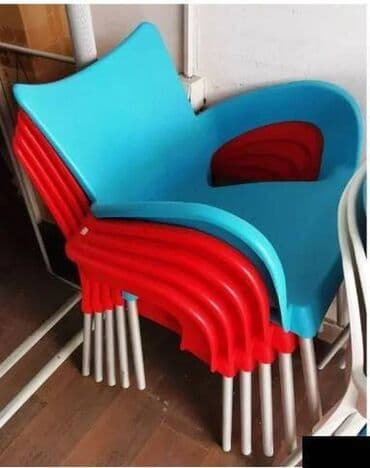 stalak za cveće: Chair for garden, Plastic — 2