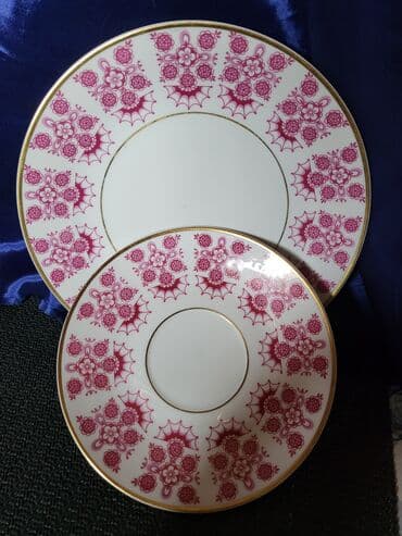 porcelanske solje za caj: Set Lichte porcelan Istocna Nemacka 70te god. Nemacki set radjen — 10