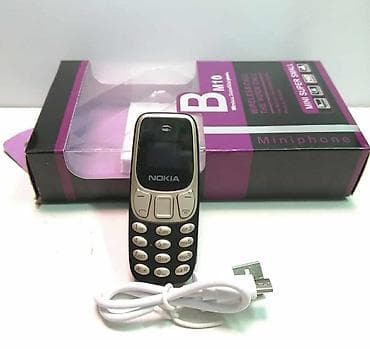 Mini Nokia BM10 – Najmanji mobilni telefon na svetu! (Sivo-crni)