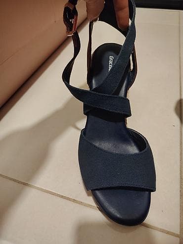 zara muski kaisevi: Ženske sandale na punu petu – Graceland - Model: espadrile na — 3