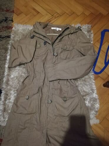 zara krzneni prsluk: Zara mantilic, sa kapuljacom. Mantil je malo nosen, kao nov. Velicina — 6