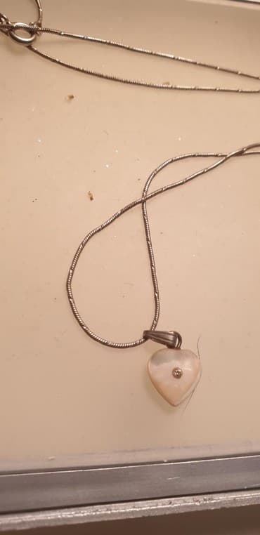 cipele sa platformom: Pendant necklace, Material: Silver — 1