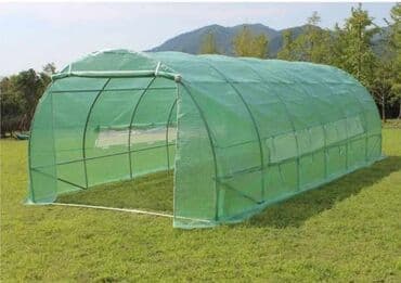 Baštenski nameštaj: Skroz nov plastenik u fabričkom pakovanju! Dimenzije: 6x3x2m Lako se — 1