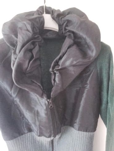 tunike elegantne: M, Saten, Jednobojni, bоја - Zelena — 4