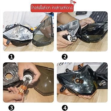 argon 50l cena: LED BA20D 12v i H4 za skuter LED sijalica za motocikl/skuter – — 3