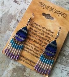 Jewellery sets: Hipoalergenske minđuše iz Perua Metalni delovi od hirurškog čelika — 2