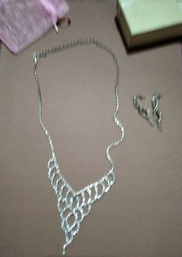 nike tech komplet: Set: Minđuše, Ogrlica — 2