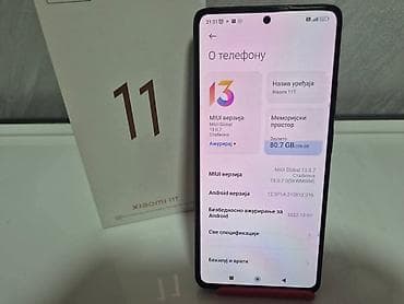 xiaomi serbia: Xiaomi 11T – 256 GB - Ekran: 6.67" AMOLED, 120 Hz, HDR10+, centralna — 4