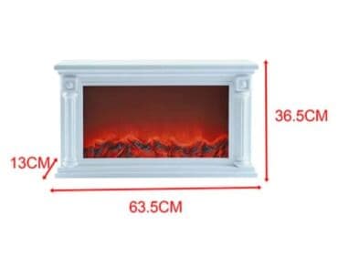 radijator pančevo: Led kamin-imitacija kamina u beloj boji kamin ima dve vrste — 2