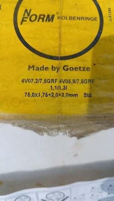 5x114 3: KARIKE SET ZA 1.1B I 1.3B ZA VOLKSWAGEN GOLF 2 OD 1984. DO 1992. GOD — 1