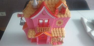 drvena kucica za lutke: Kućica Mini Lalaloopsy na 3 sprata, uzrast 4+, dimenzije 30x14x28 — 1