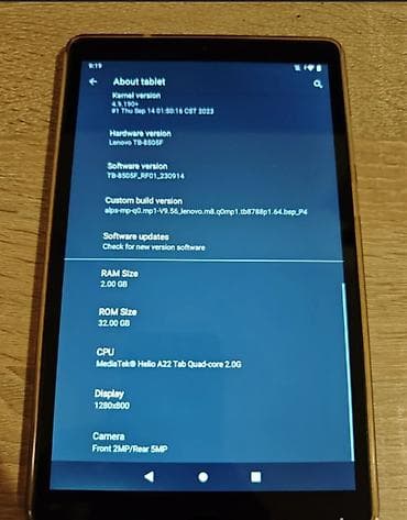 tablet novi sad: Tablet TB-8505F Specifikacije: - Procesor: MediaTek Helio A22 — 3