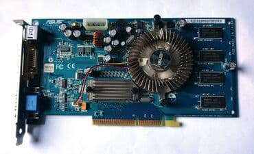 Video Cards & Sound Cards: ASUS GeForce 6600 N6600/TD/128 128MB 128-Bit DDR AGP ASUS GeForce — 2