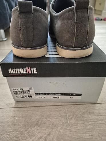 bele cipele patike muske: Muške cipele Differente – model CLF75 - Veličina: 43 - Boja: siva — 3