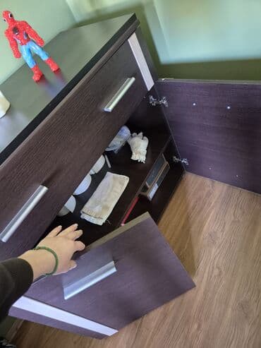 lidl sto i stolice: Ormar i komoda forma ideale. Ormar dimenzije: visina - 207cm sirina - — 7