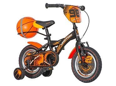 pleteni džemperi za decake: Bicikl kids Visitor Basket 12" – crno‑narandžasti Dečiji bicikl sa — 2