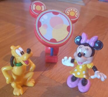 Figurice i makete: Disney CLUBHOUSE MICKEY MOUSE igracke. Minnie - Mini Maus i Pluton — 1