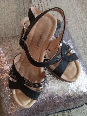 mokasine kozne: Sandals, Comfort by Lusso, 39.5 — 1