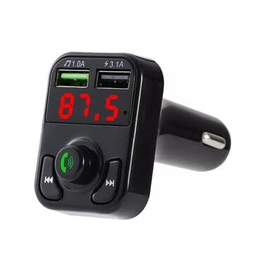 merac pritiska u gumama: V2 - Handsfree FM Bluetooth Auto Car Kit USB punjač MP3 Bežični — 7
