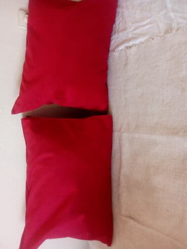 baštenski jastuci: Dekorativni jastuk, Sunđer, 50x70, bоја - Crvena — 1