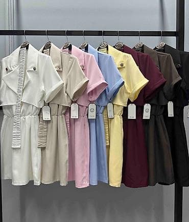 sandra fellini dresses: Haljina sa kratkim rukavima i strukiranim pojasom blago strukiran — 4