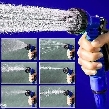 aparat za pranje kola: MAGIC HOSE – rastegljivo crevo za zalivanje sa prskalicom MAGIČNO - — 1