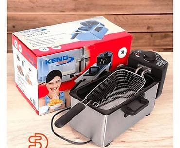 textil pancevo: Fa, KENO Deep Fryer, model EDF-3M – friteza zapremine 3L - Električna — 1