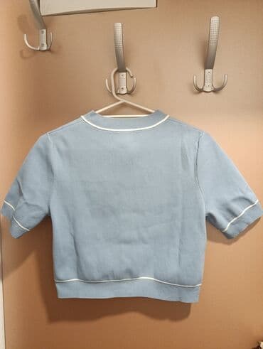 c a tunike: H&M, S (EU 36), Poliester, bоја - Svetloplava — 14