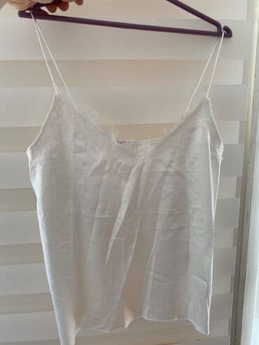crop top c a: XL (EU 42), Pamuk, Jednobojni — 1