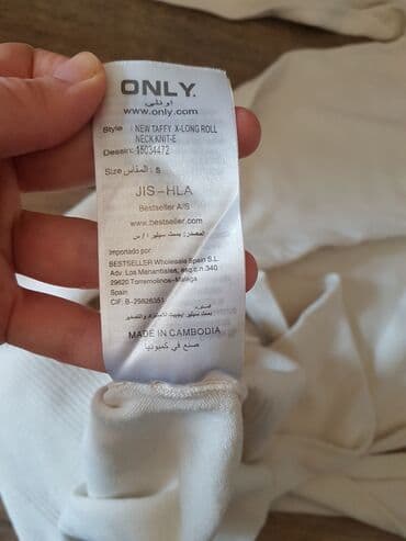 patike tn bele: ONLY haljina tunika rolka Prekvalitetna. Prelepa. Skupocena. Obucena — 5