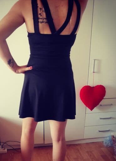 9Fashion Woman S, M, color - Black, Oversize, Short sleeves — 3