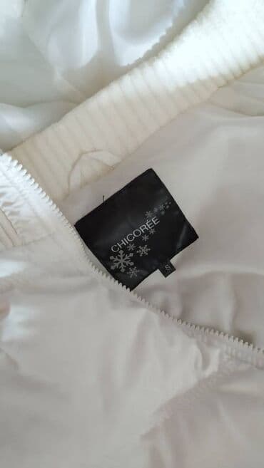 Women's Clothing: Bela ženska zimska jakna S veličine, u odličnom stanju, nošena je par — 2