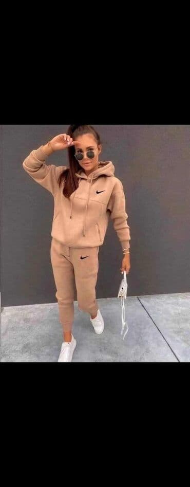 Sweatpants: Nike, Single-colored, color - Light blue — 2