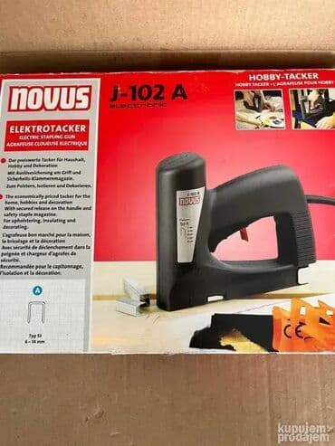torbe za alat: *** SUPER AKCIJA *** #2623 Kvalitetna heftalica - klamerica Novus — 3