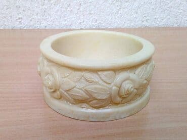 star wars kaciga: Mleveni kamen Ukrasna posuda Ukrasna Italijanska posuda od Kamene — 1