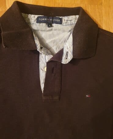 muške zimske jakne c a: TOMMY HILFIGER teget polo majica sa kragnicom. Piše L velicina, evo — 1