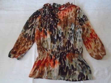 tunika boho style: M (EU 38), Leopard, krokodil, zebra, bоја - Šareno — 4