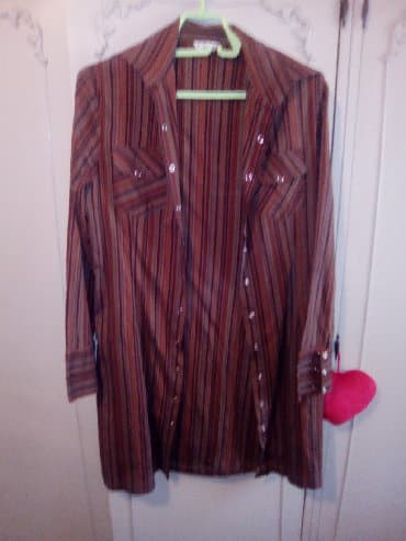 c a kombinezoni: C&A, M (EU 38), Cotton, Stripes, color - Brown — 1