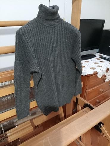 mona torba nova: SUPER POVOLJNO! NOVA ženska rebrasta rolka tamno sive boje, vel. M-L — 6