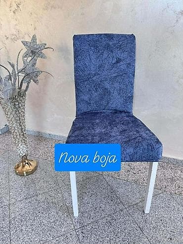 Prekrivači za nameštaj: Navlake za stolice.6 kom.Cena 2000 din — 6